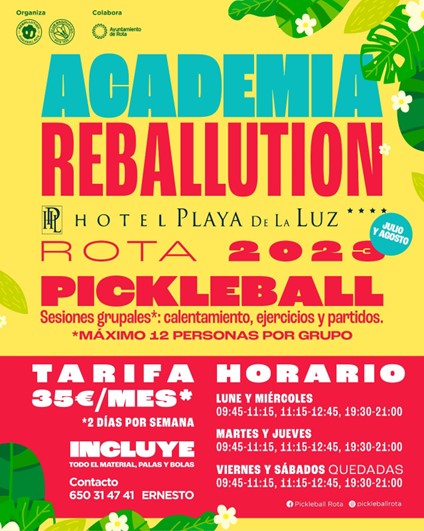 Pickleball, the fashionable sport, arrives at the Hotel Playa de la Luz - HACE